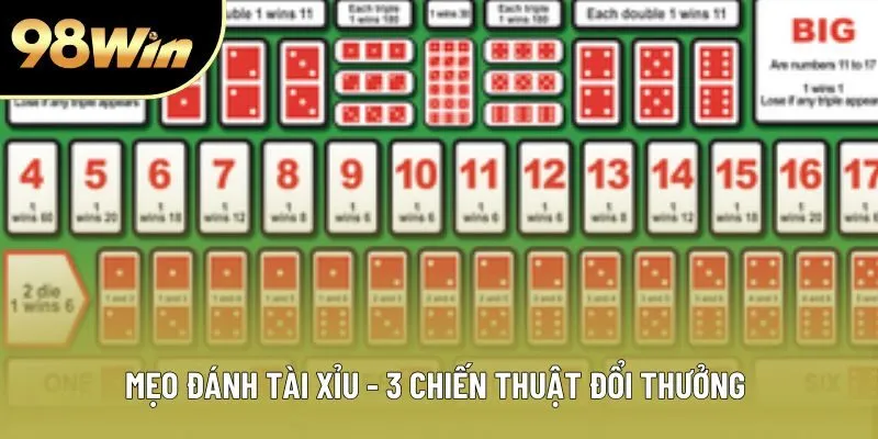 Mẹo Đánh Tài Xỉu - 3 Chiến Thuật Đổi Thưởng Từ Chuyên Gia